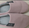 洁丽雅棉拖鞋女秋冬季室内家居防滑保暖拖鞋厚底毛毛女士家用男棉鞋外穿 粉红 【抗菌升级款】 36-37 (适合35-36码) 实拍图