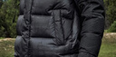 坦博尔羽绒服男短款连帽运动户外保暖外套厚530337D 山林迷踪灰 180  实拍图