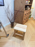 小匠材实木凳子家用客厅矮凳孩子矮款茶几方凳结实小板凳方27*23*27 实拍图
