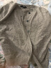 优衣库女装羊绒圆领针织短开衫/25秋冬新款479672 03 灰色 M /160/84A 实拍图