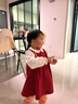 戴维贝拉女童连衣裙宝宝假两件裙子秋装儿童洋气公主裙 实拍图
