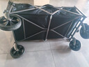 京东京造 户外露营车PRO折叠收纳营地车小推车野餐摆摊后开门拖车石墨黑 实拍图
