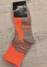 TFO 赛事级户外袜 减震登山袜 越野跑透气徒步袜2202205 男款橙色 实拍图