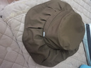蕉下（beneunder）遮阳帽子冬季防晒帽女大帽檐渔夫帽子男登山帽太阳帽防风防晒 棕 实拍图