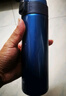 虎牌（TIGER）保温保冷杯学生便携不锈钢水杯子MMJ-A48C-AM蓝莓冰沙480ml 实拍图