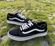 VANS范斯官方 升级款ComfyCush Old Skool舒舒服服经典黑运动鞋 黑色 40.5 实拍图