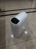 EKO智能感应垃圾桶10L亚光白家用不锈钢卫生间夹缝张若昀推荐9100 实拍图