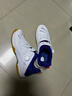 【轻便旋转扣】羽毛球鞋透气情侣款乒乓球运动鞋男女网球训练鞋 白蓝 40 (250mm) 晒单实拍图