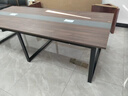 森菲亚会议桌长桌办公桌现代办公室长方形洽谈桌椅组合2.0*1.0米单桌 实拍图