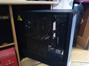 爱国者（aigo）御风F100 黑色 台式机电脑主机箱 ATX主板/木艺风道/散热风道机箱/支持顶部360水冷 实拍图