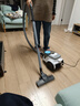 飞利浦（PHILIPS）卧式吸尘器无尘袋家用强劲吸力大功率除尘除螨桶式吸尘器XB2023/81 皓月白XB2023 实拍图