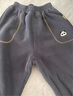 嘟嘟家【抗静电】儿童裤子冬季加厚宝宝长裤春冬男童童装女童春装 灰色 120 实拍图