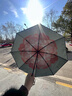 蕉下（beneunder）防紫外线遮阳伞三折双层黑胶晴雨伞防晒伞BM664花椿 实拍图