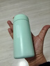 【全网爆款】迷你口袋保温杯304不锈钢水杯便携可爱水杯女生 淡青色 150ml 实拍图