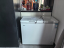 美菱（MeiLing）220升双温家用商用冷柜直冷定频一级能效机械控温冰柜BCD-220DT国家补贴 实拍图