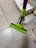 妙洁胶棉拖把27cm杆长120共2头滚轮式懒人家用一拖净免手洗海绵吸水 实拍图
