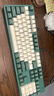 雷柏（Rapoo）V500PRO米绿升级款 104键有线背光机械键盘 PBT双色键帽电脑办公游戏全键无冲可编程键盘 红轴 实拍图