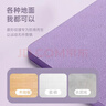 李宁（LI-NING）瑜伽垫加厚10mm女士隔音减震防滑加舞蹈跳操垫家用地垫794兰紫 实拍图
