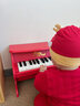 NEW CLASSIC TOYS儿童钢琴玩具木质电子琴男女孩音乐早教一岁婴儿宝宝生日周岁礼物 25键红色经典儿童机械木质钢琴 荷兰品牌 小钢琴益智玩具1-3-6岁 圣诞节礼物 实拍图