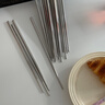 双枪316L不锈钢筷子防滑不发霉食品级家用酒店餐具 福字圆筷10双装 实拍图