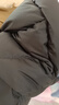 保姆鹅  【风墙】儿童羽绒服宝宝中长款护脸加厚外套保暖童装[NG2664] 炭黑 130 实拍图
