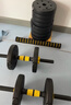 华亚（HUAYA） 哑铃男士杠铃套装可调节环保包胶手铃亚玲家用运动锻炼健身器材 一副两只总重20kg两用款【热销大众选择】 实拍图