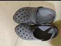 京东京造【抗菌洞洞鞋】凉鞋情侣旅行沙滩两穿eva凉拖鞋男士水泥灰44-45 实拍图