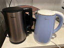 美的（Midea）电热水壶家用1.7L大容量烧水壶内外双钢防烫防干烧煮水壶316L不锈钢内胆电水壶泡茶壶 PJ17A01 实拍图