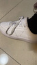 特步板鞋男女秋冬休闲鞋百搭低帮运动鞋潮流滑板鞋舒适小白鞋 白色-女子 【新旧版随机发货】 36 实拍图
