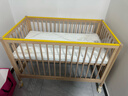 蒙柯pro婴儿床新生儿宝宝实木床+婴儿床垫4D空气纤维双面床垫 实拍图