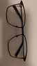 依视路（ESSILOR） 钻晶系列高清耐磨防蓝光近视超薄镜片专业配度数眼镜架男女镜框 金属-全框-2062GY-透明灰 镜框+依视路膜岩高清1.60现片 实拍图