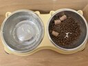 疯狂的主人猫碗双碗不锈钢狗碗宠物碗防打翻食盆猫咪粮盆喝水一体宠物用品 实拍图