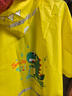 牧萌儿童雨衣男童女童幼儿园小童宝宝全身防水男孩雨披 活力黄恐龙 M 实拍图