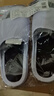 回力拖鞋男士厚底防滑浴室一字拖休闲外穿耐磨凉鞋SDJ-3A77 白黑40-41 晒单实拍图