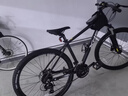 喜德盛山地自行车黑客500 X6铝合金车架27.5大轮径 油压碟刹24速变速 25款深灰/白15.5(适合身高155-170cm） 实拍图