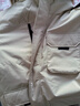 京东京造【进口极寒95鹅绒服】羽绒服男外套女冬季新款中长款 卡其色 2XL 实拍图