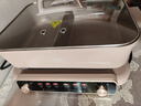 美的（Midea）电火锅鸳鸯锅火锅专用锅多功能锅料理烤肉锅分体式多功能一体电锅0氟钛陶电煮锅HGS352866S 实拍图