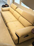 顾家家居政府补贴意式真皮沙发头层牛皮客厅简约轻奢大户型2026新款1523 【卡其色】2.5m丨肉感饱满丨可调靠头丨头层牛皮 宽大坐深丨贴合撑腰丨便捷收纳丨久坐不塌 实拍图