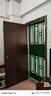 墨斗鱼木纹门贴纸自粘旧家具木门翻新贴纸 黑桃木90*220cm 实拍图