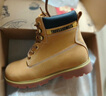 马登男士马丁靴美式经典大黄靴秋冬户外休闲工装靴2025新款加绒男鞋 砂黄 【靴子/复古马丁靴/高帮男鞋冬季/马丁鞋/登山靴】 43 (265mm) 男码 实拍图