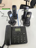 中诺W128数字无绳电话无线座机子母机办公家用一拖一拖二内部对讲免提通话 W128黑色（一拖四） 单台 实拍图