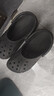 CROCS卡骆驰洞洞鞋贝雅男鞋女鞋轻便耐磨一脚蹬拖鞋休闲鞋|10126 黑色-001 40 (250mm) 晒单实拍图