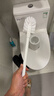 茶花 马桶刷子无死角清洁浴室长柄把神器洗厕刷硬毛厕所刷* 实拍图