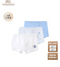 英氏（YEEHOO）儿童内裤平角打底短裤不夹屁屁 岛屿独家(男宝3条装) 150 cm 实拍图