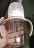 贝亲（Pigeon）自然离乳 PPSU重力球吸管双把手奶瓶 330mL 12月+ AA253 实拍图