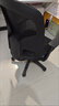 得力（deli）4900S 人体工学靠背办公椅/电脑椅/职员椅 可升降转椅舒棉坐垫 黑 实拍图