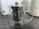 京东京造 茶壶 耐高温玻璃泡茶煮茶具飘逸杯电陶炉烧水壶650ml 实拍图