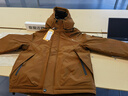 JEEP吉普羽绒服男冬季短款连帽保暖外套男士休闲夹克衣服男装 棕色 XL 实拍图