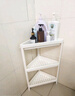 京东京造 Air系列 置物架卫生间转角浴室置物架厨房客厅收纳储物架3层带轮 实拍图