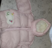 巴拉巴拉童装儿童羽绒服宝宝男女童2025冬装新款婴儿外套保暖上衣泡芙羽绒 粉色小苹果60356-白鸭绒 100 （充绒量81g 适合2-3岁） 实拍图